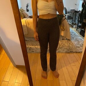 Urban outfitters plaid cotton pants - size XS